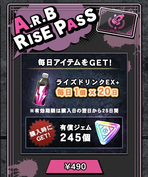 ARB RISE pass